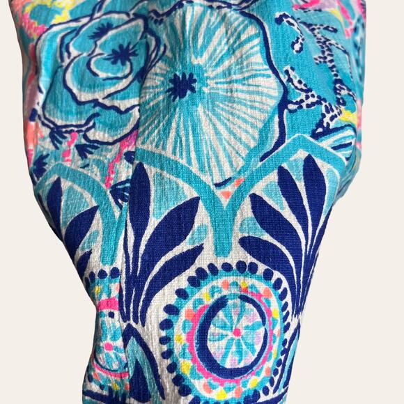 Lilly Pulitzer NEW Mila Stretch Shift Bali Blue Dress Size 4 - Picture 5 of 8